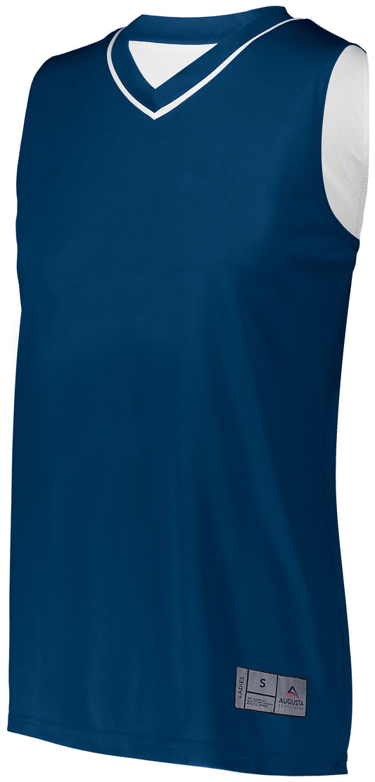 LADIES REVERSIBLE TWO-COLOR JERSEY
