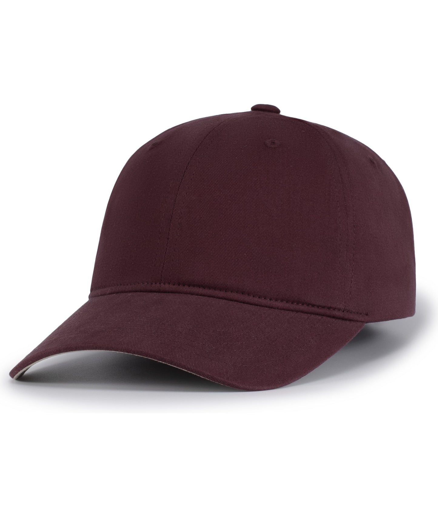 BRUSHED COTTON TWILL HOOK-AND-LOOP ADJUSTABLE CAP