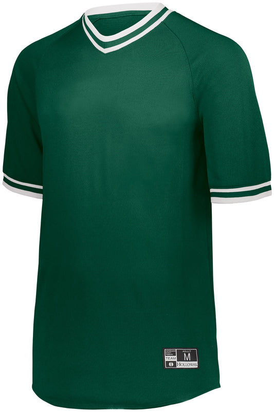 YOUTH RETRO V-NECK BASEBALL JERSEY