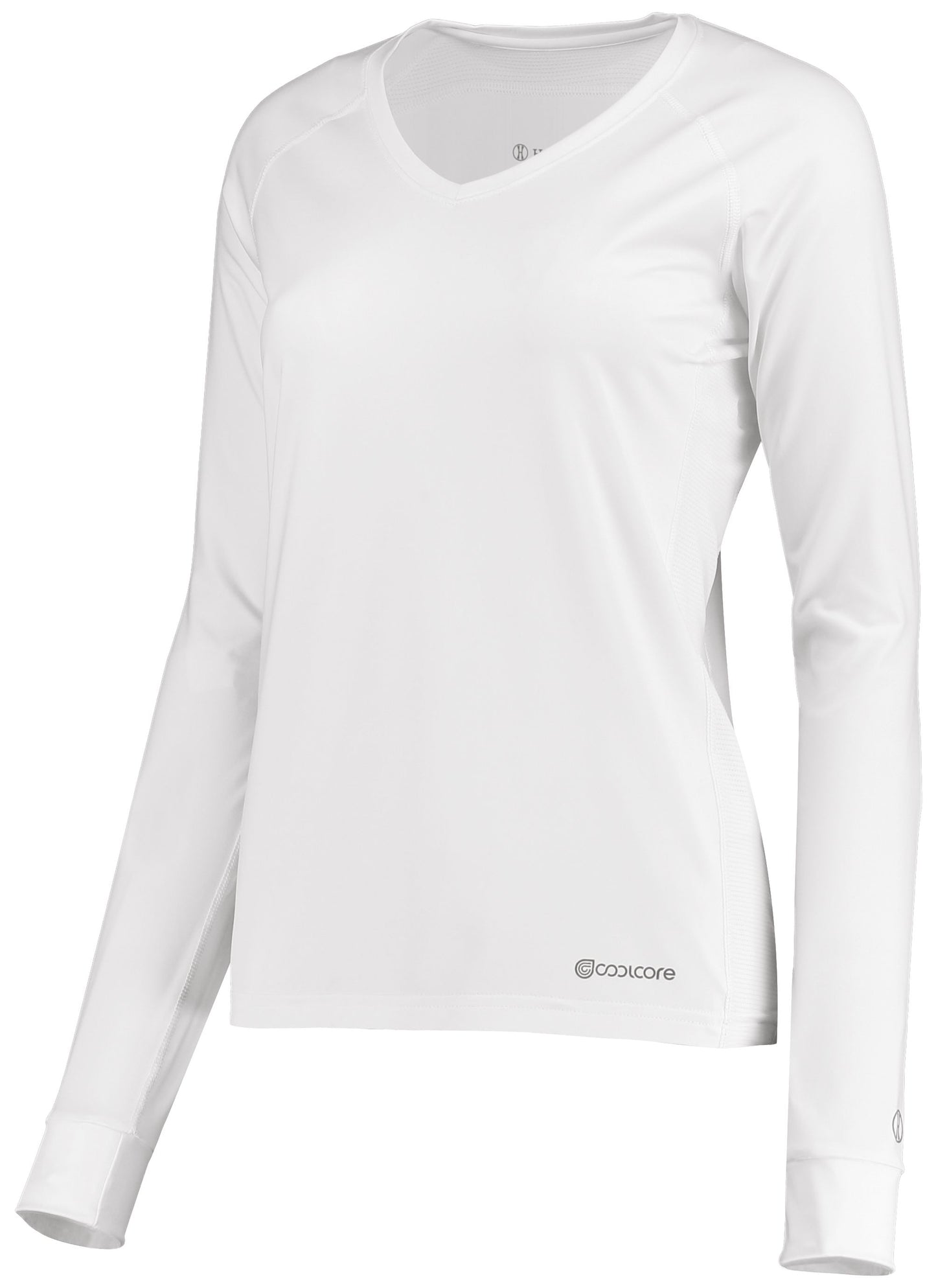 LADIES ELECTRIFY LONG SLEEVE TEE POWERED BY COOLCORE