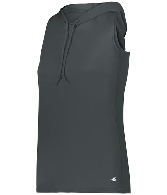 LADIES B-CORE RACERBACK HOODIE