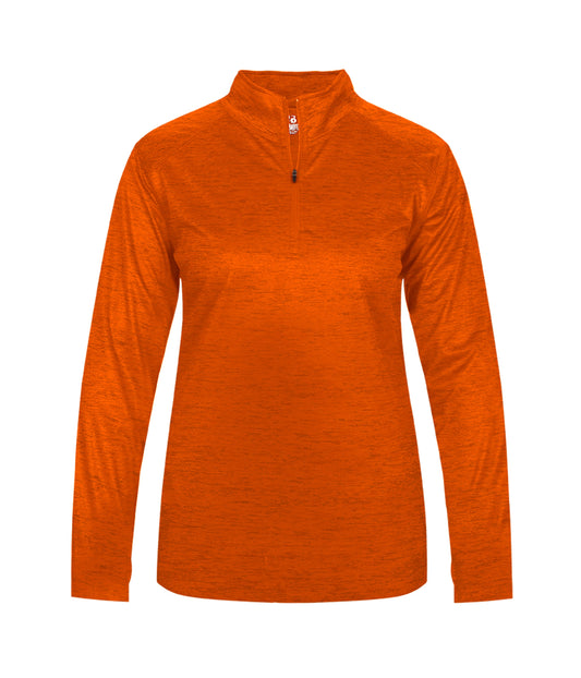 TONAL BLEND LADIES' 1/4 ZIP