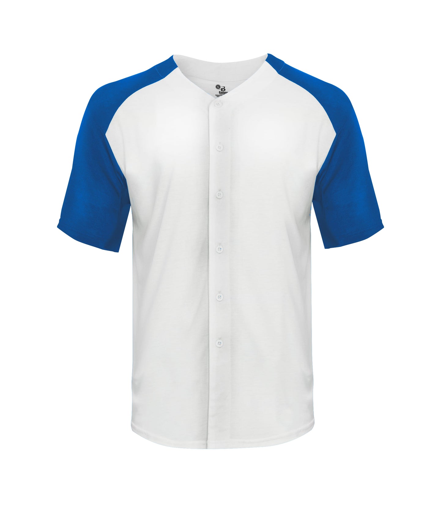 TRI-BLEND FULL BUTTON TEE