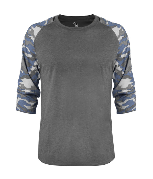 VINTAGE CAMO TRI-BLEND BASEBAL