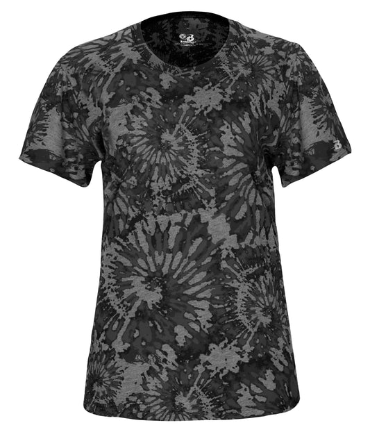 TIE-DYE TRI-BLEND WOMEN'S TEE