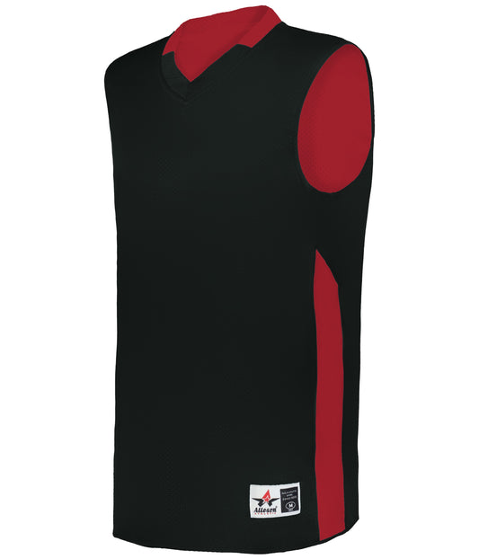 SINGLE-PLY REVERSBILE BASKETBALL JERSEY