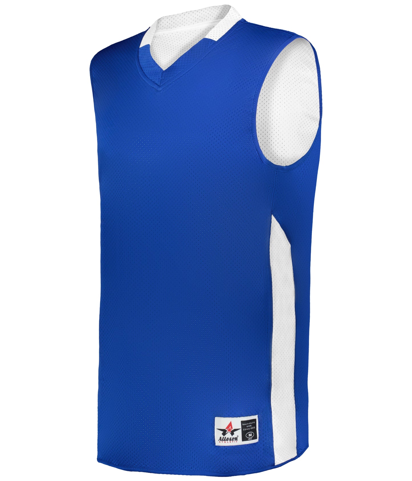 SINGLE-PLY REVERSBILE BASKETBALL JERSEY