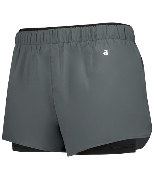 LADIES DOUBLE UP SHORT