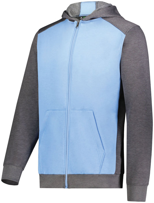 YOUTH THREE-SEASON FLEECE FULL ZIP HOODIE