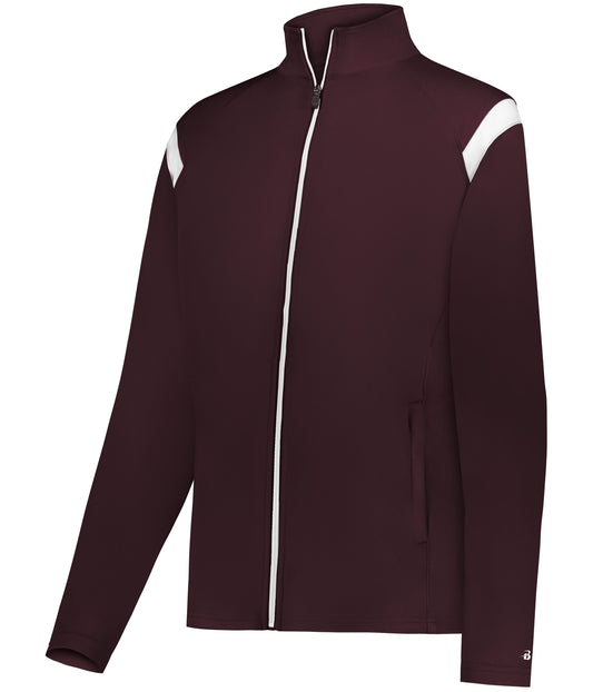 WOMEN'S ON THE RISE WARM-UP JACKET - MOISTURE-WICKING
