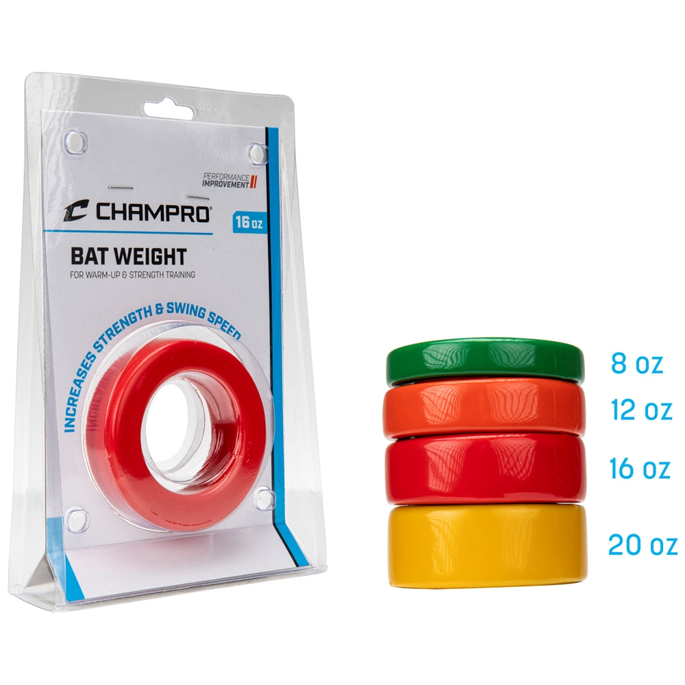 Bat Weights Multi Color 12 OZ.