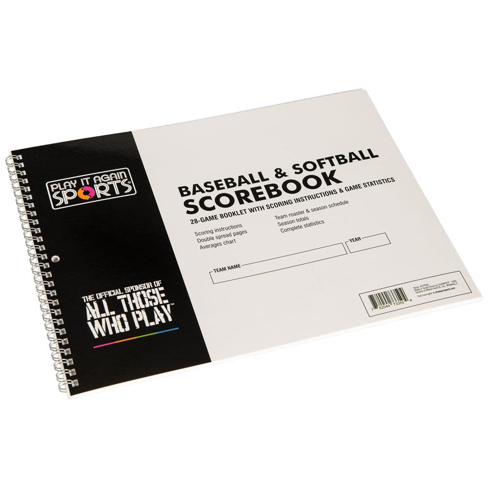 Baseball and Softball Score Book