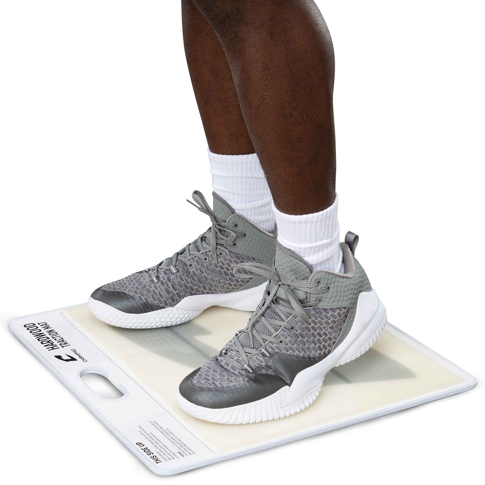 Hardwood court grip