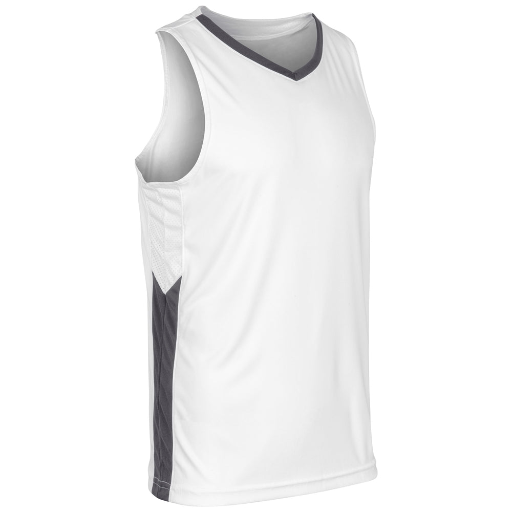 Dagger Basketball Jersey WHITECHARCOAL S