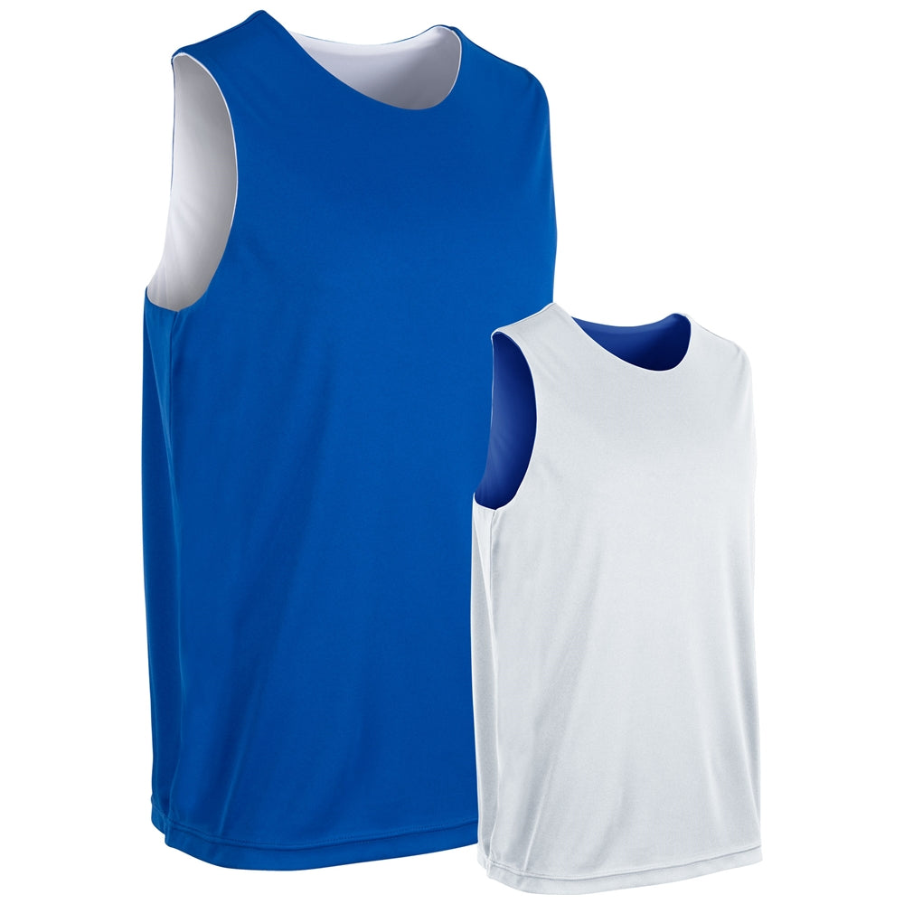 Vision Reversible Basketball Jersey ROYALWHITE M