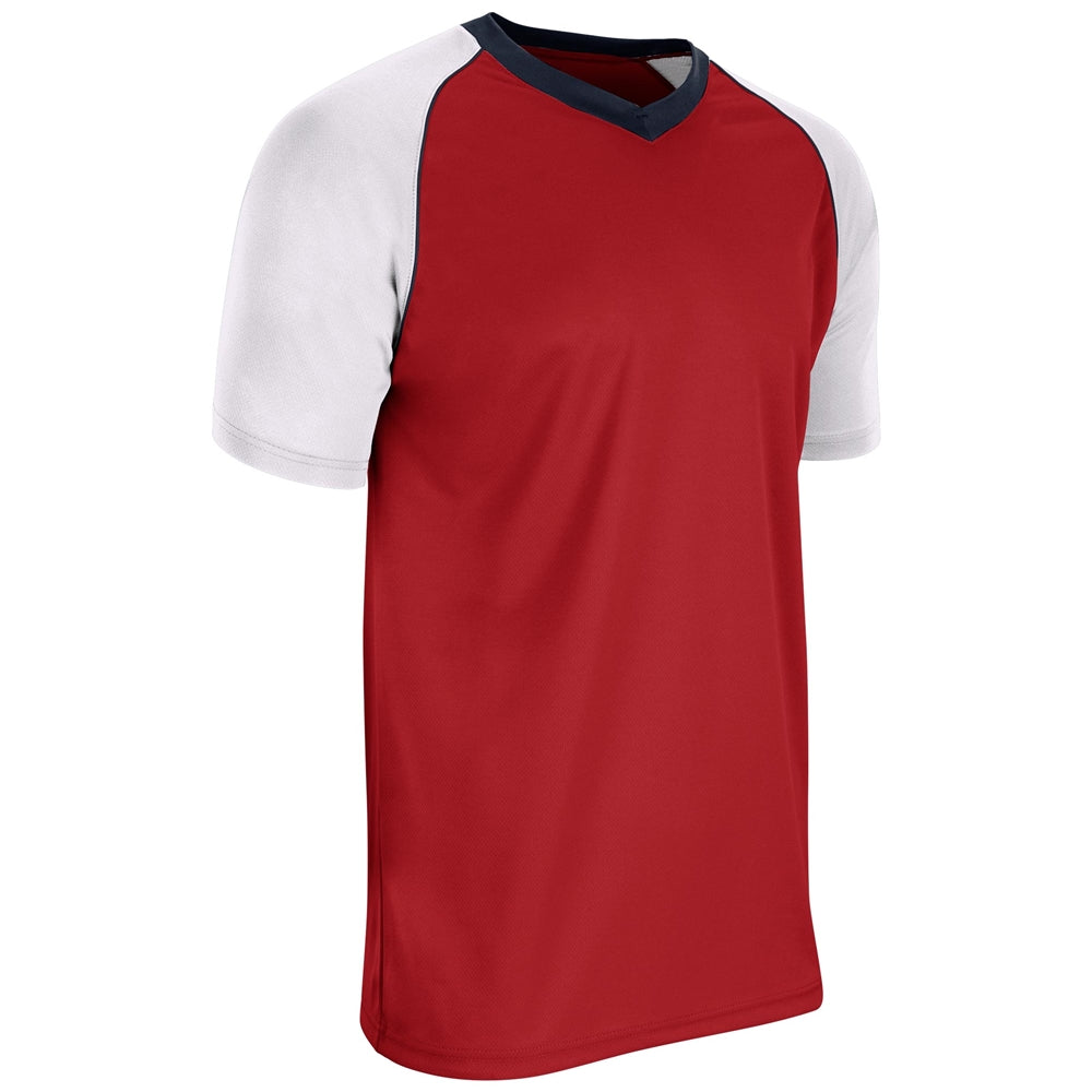 BUNT Raglan Jersey SCARLETWHITENAVY L