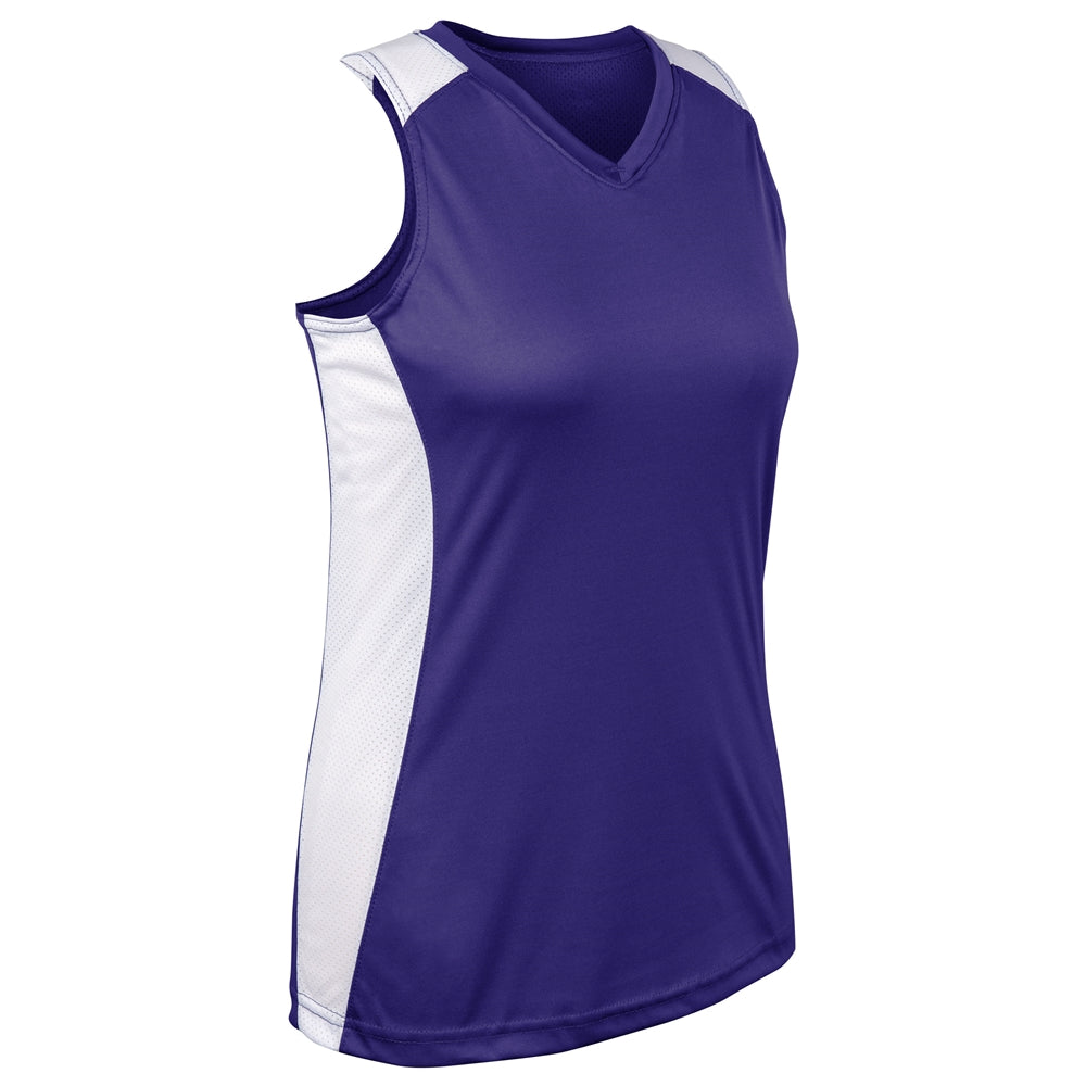 Girl's Infinite V-Neck Racerback Jersey