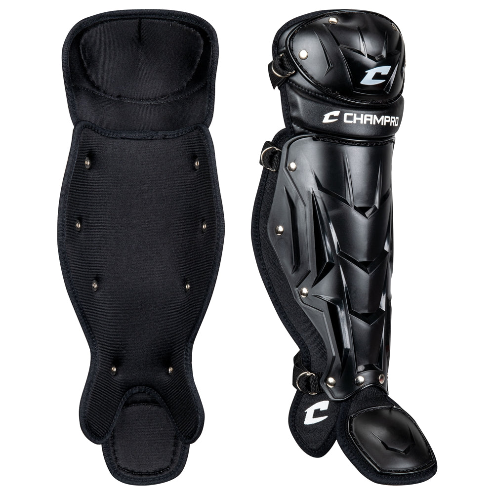 Optimus MVP Single Knee Leg Guard - Black