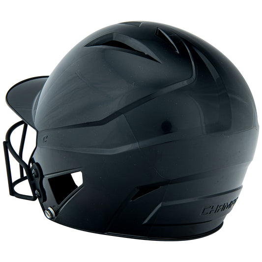 Uncoated HX Softball Helmet w/Mask