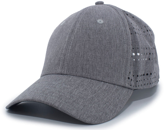 PERFORATED HOOK-AND-LOOP ADJUSTABLE CAP