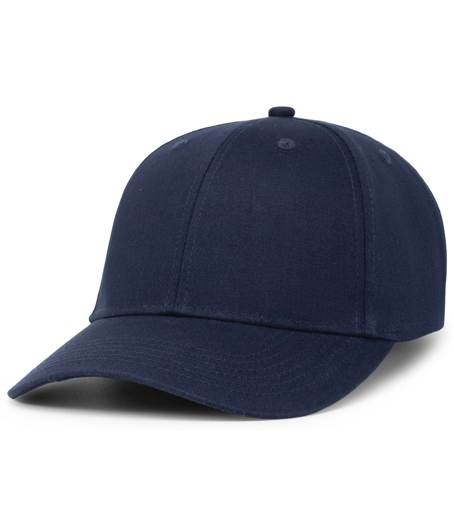 BRUSHED COTTON TWILL HOOK-AND-LOOP ADJUSTABLE CAP