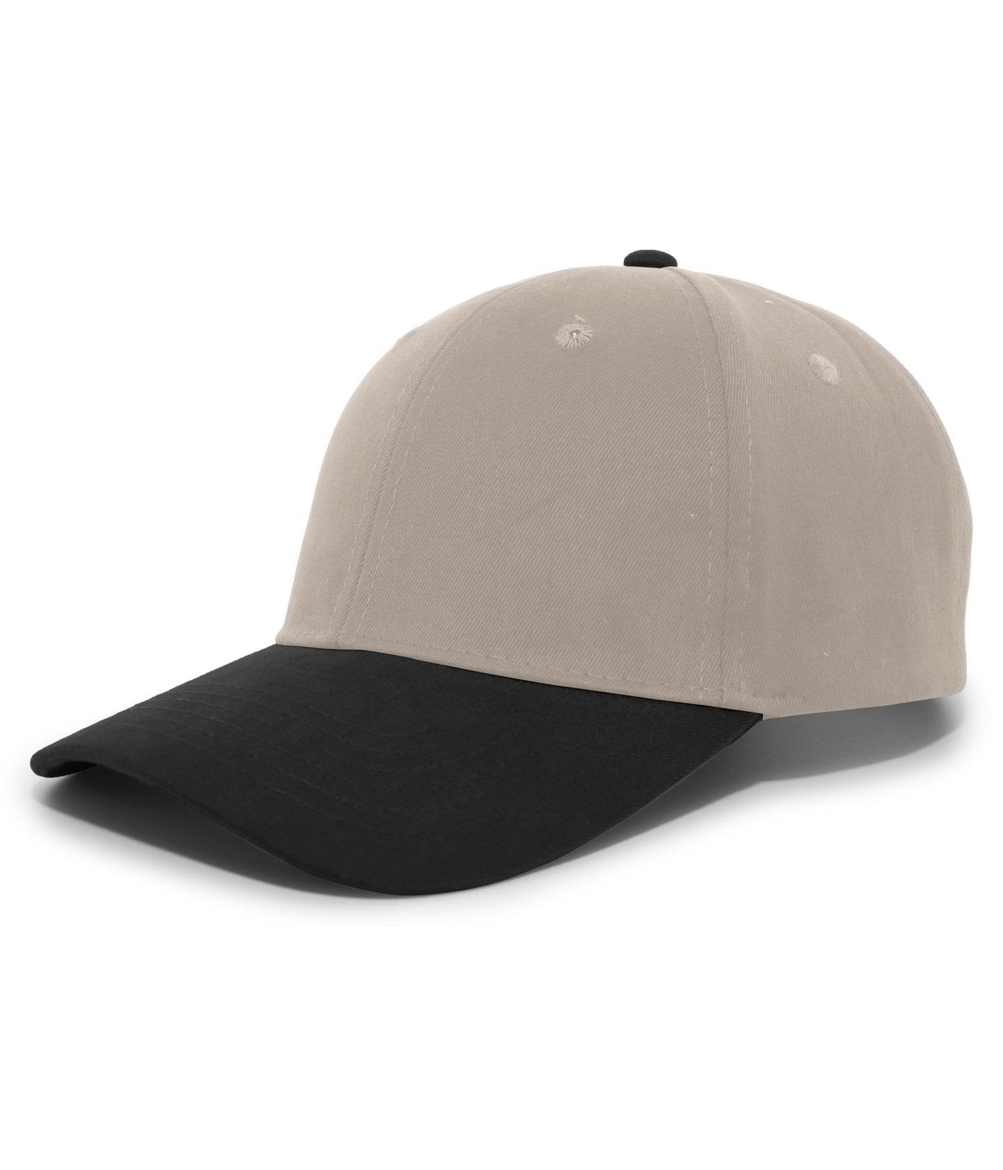 BRUSHED COTTON TWILL HOOK-AND-LOOP ADJUSTABLE CAP