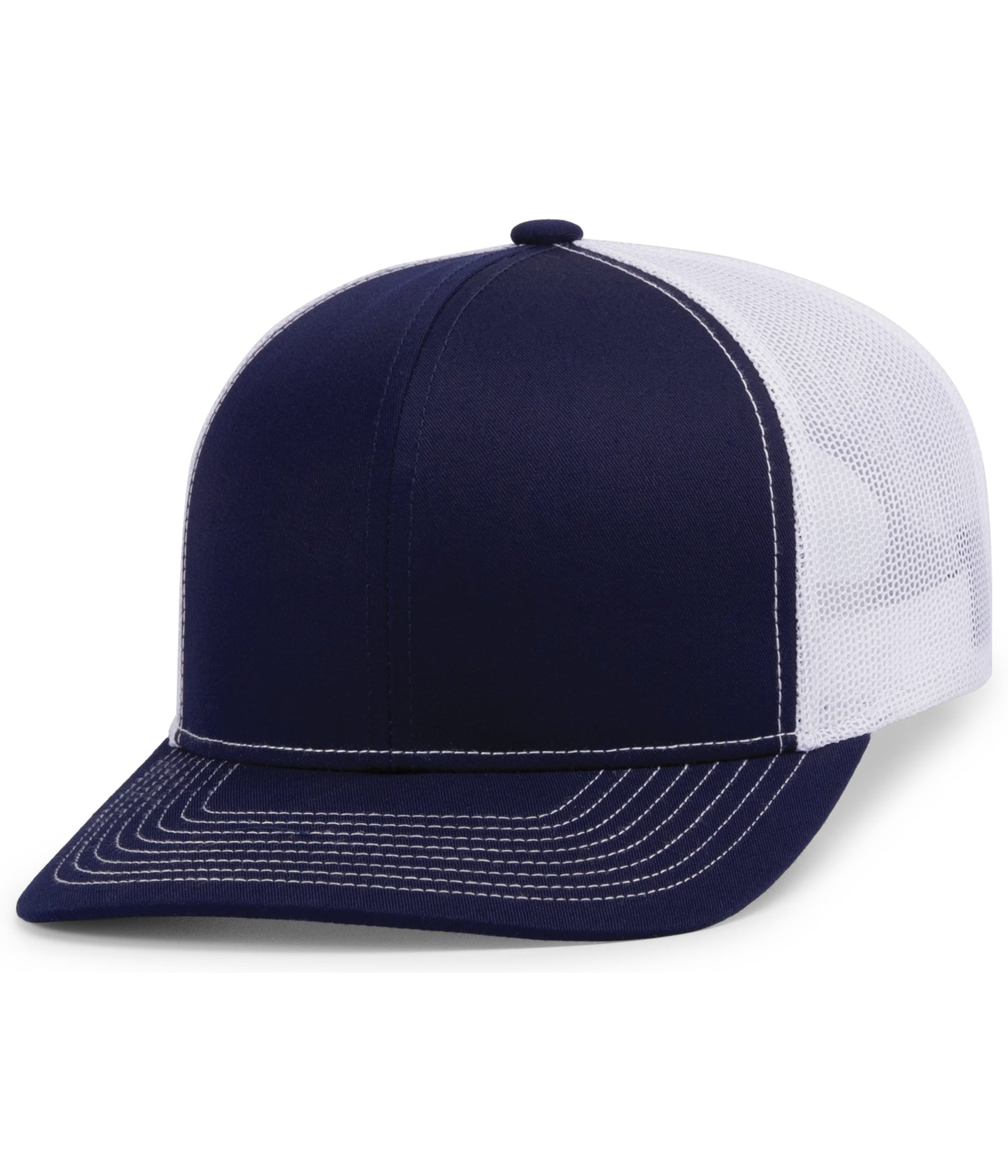 CONTRAST STITCH TRUCKER SNAPBACK