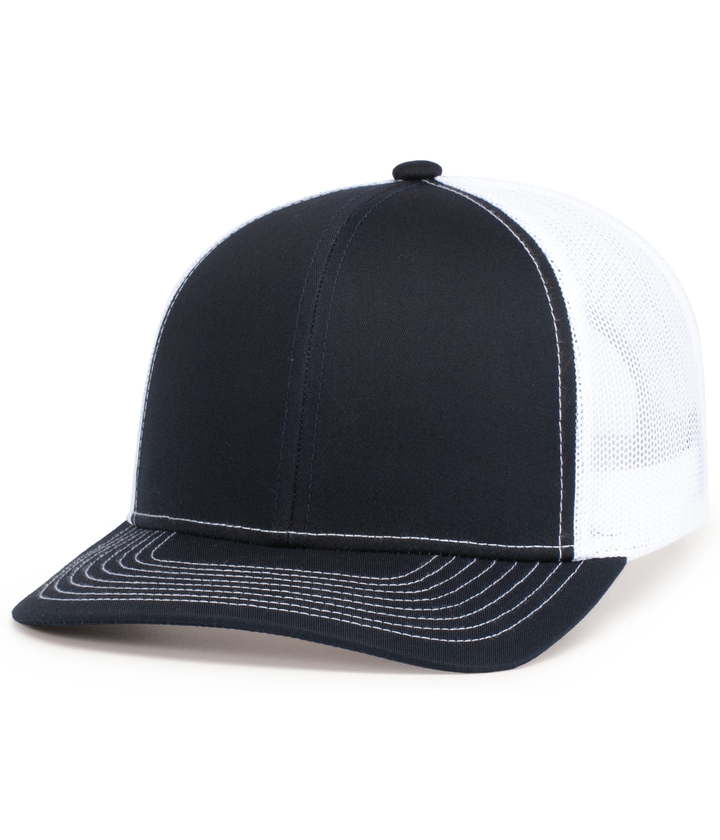 CONTRAST STITCH TRUCKER SNAPBACK