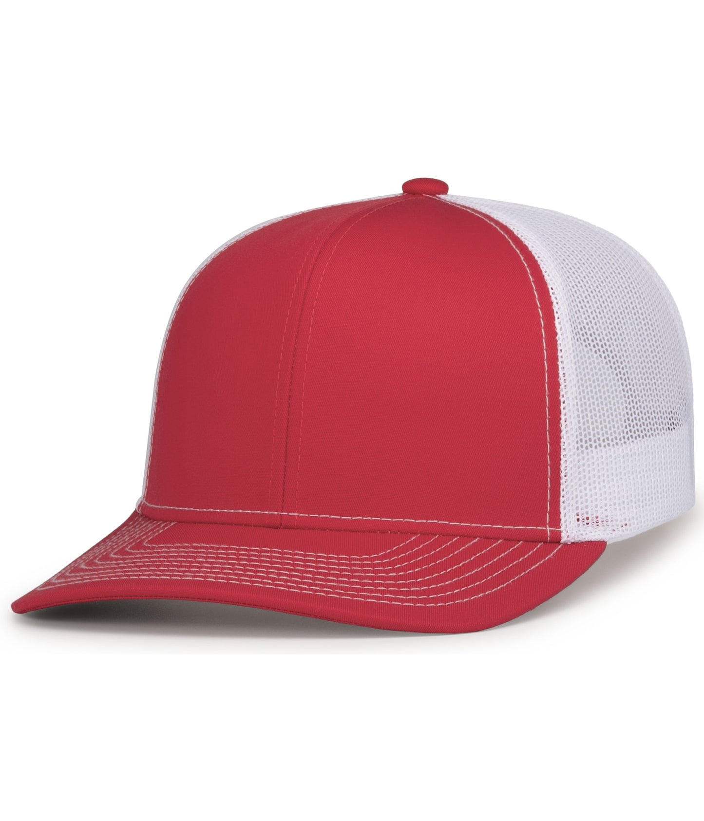 CONTRAST STITCH TRUCKER SNAPBACK