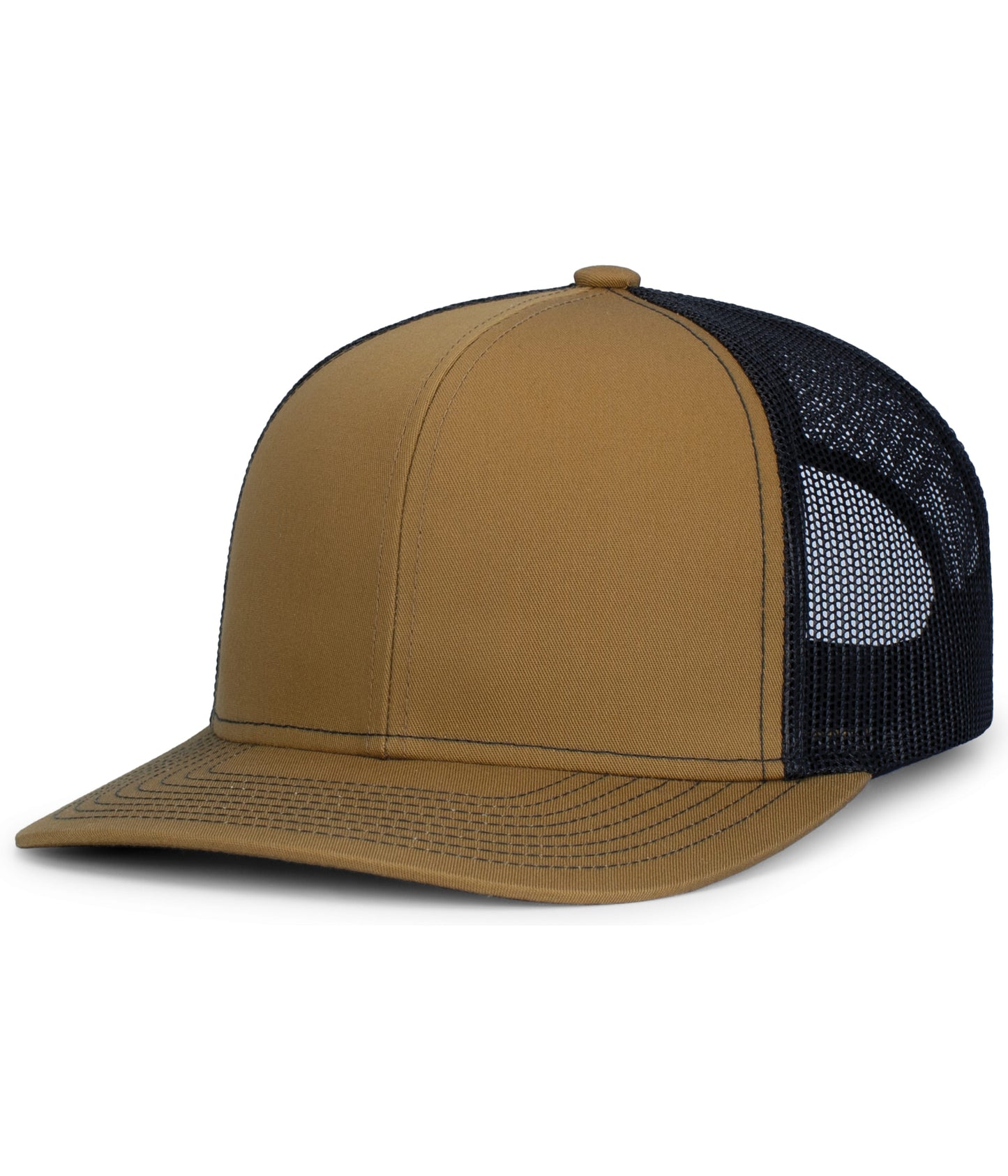 CONTRAST STITCH TRUCKER SNAPBACK