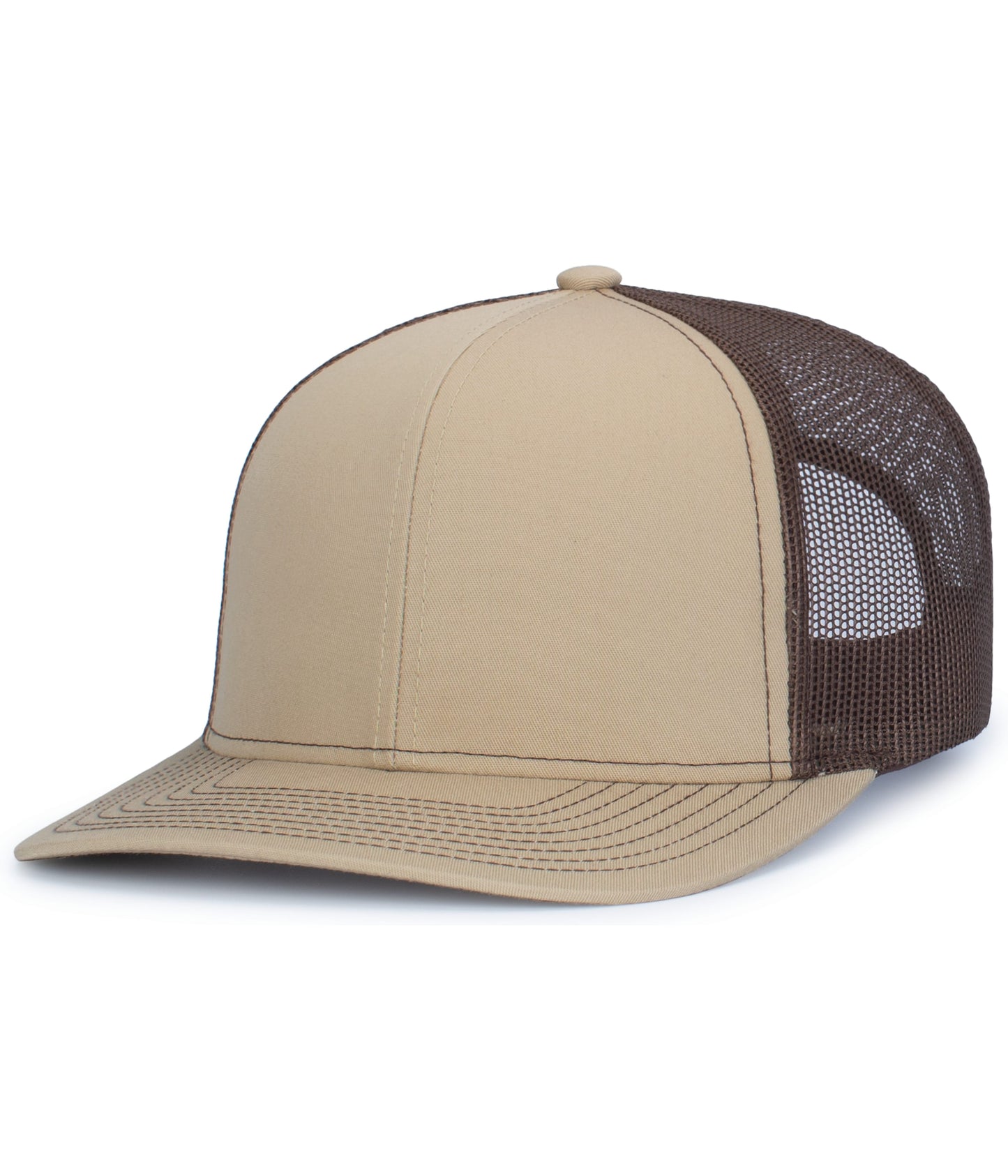 CONTRAST STITCH TRUCKER SNAPBACK