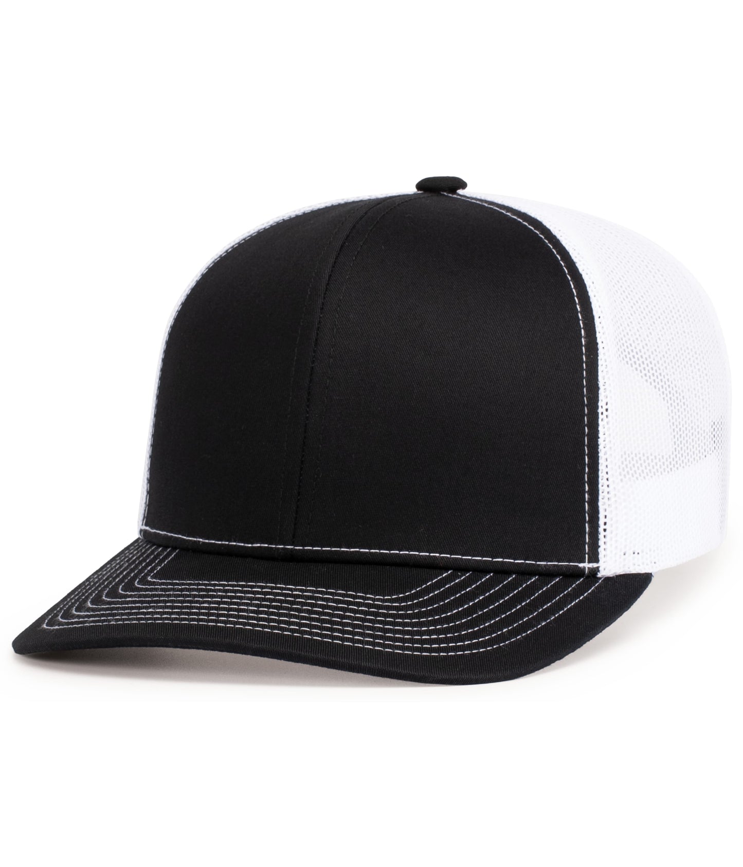 CONTRAST STITCH TRUCKER SNAPBACK
