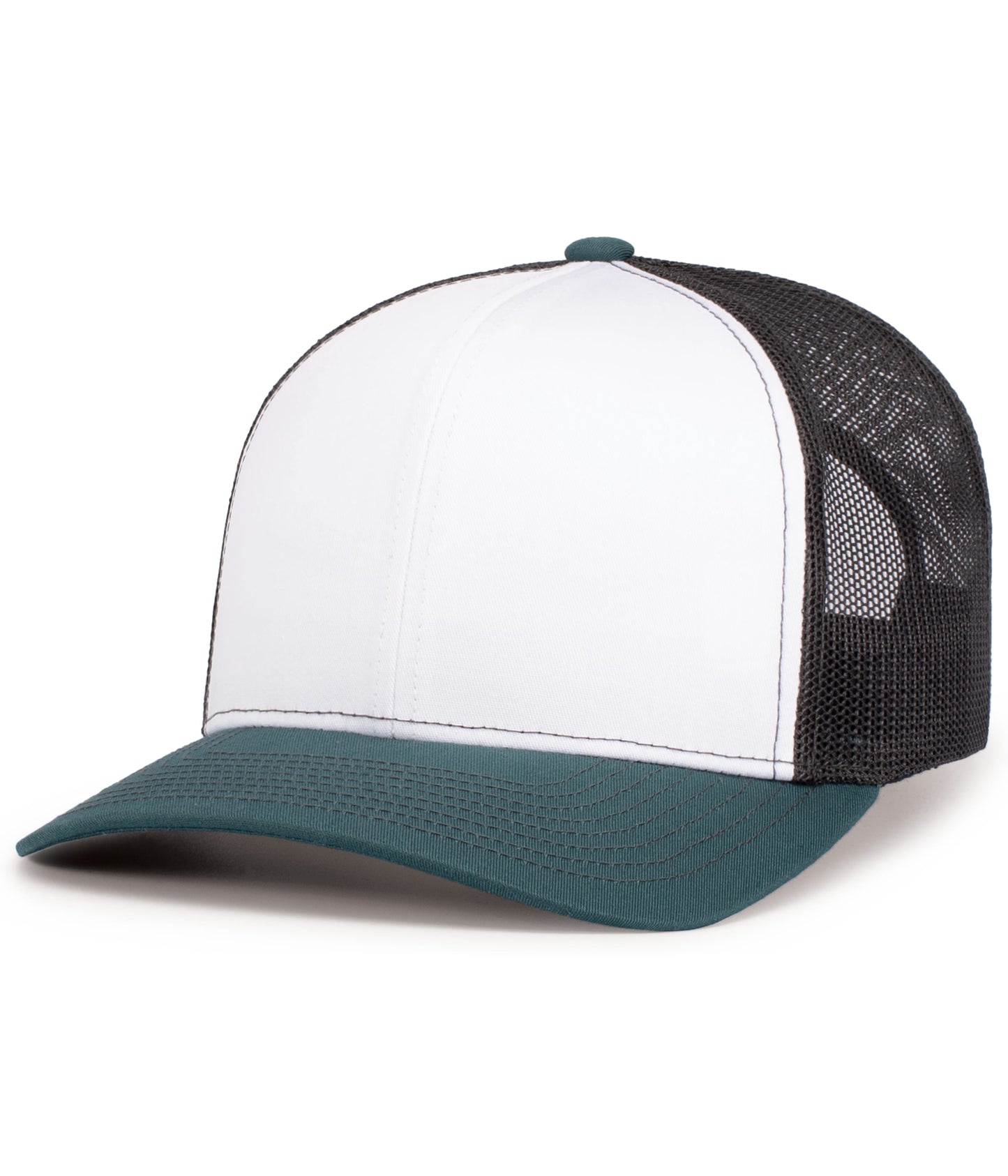 CONTRAST STITCH TRUCKER SNAPBACK