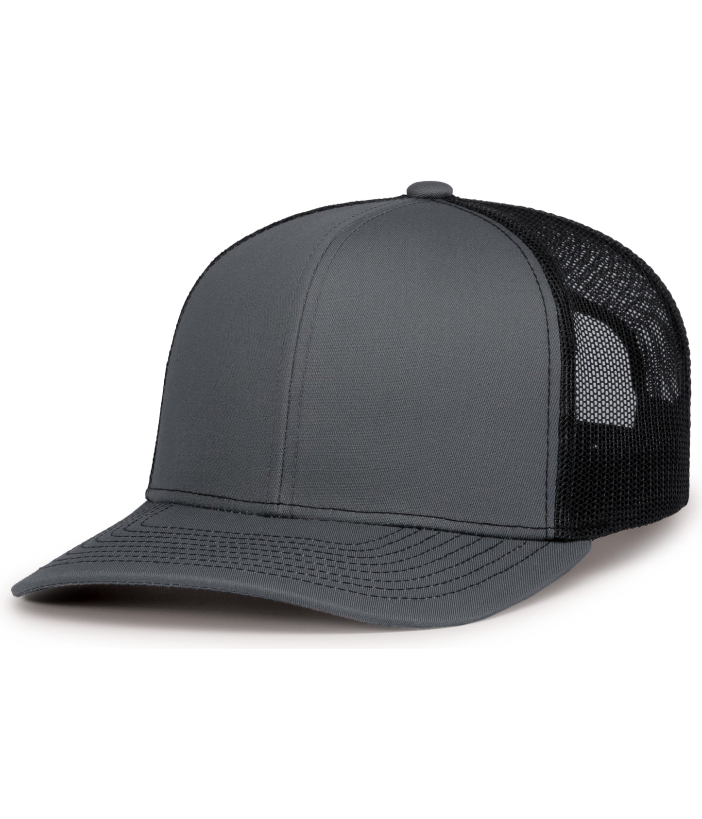 CONTRAST STITCH TRUCKER SNAPBACK