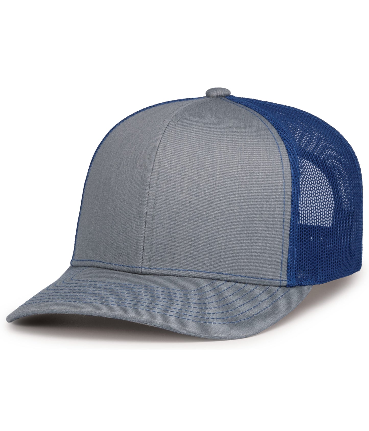 CONTRAST STITCH TRUCKER SNAPBACK