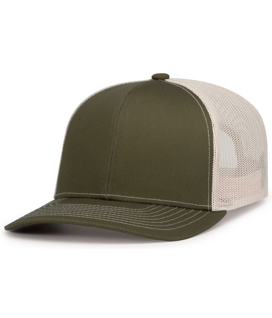 CONTRAST STITCH TRUCKER SNAPBACK