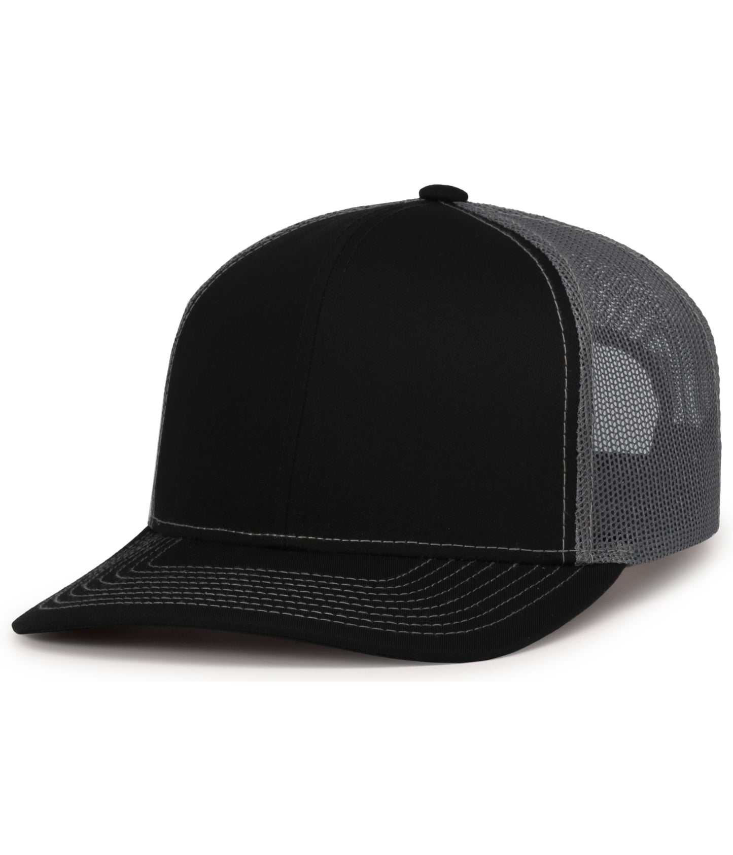 CONTRAST STITCH TRUCKER SNAPBACK