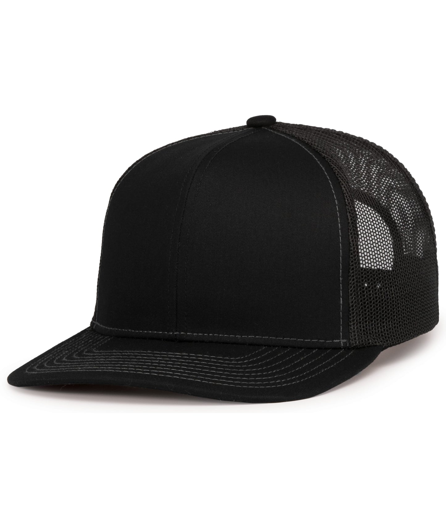 CONTRAST STITCH TRUCKER SNAPBACK