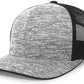 AGGRESSIVE HEATHER TRUCKER SNAPBACK CAP - MOISTURE-WICKING ADJUSTABLE