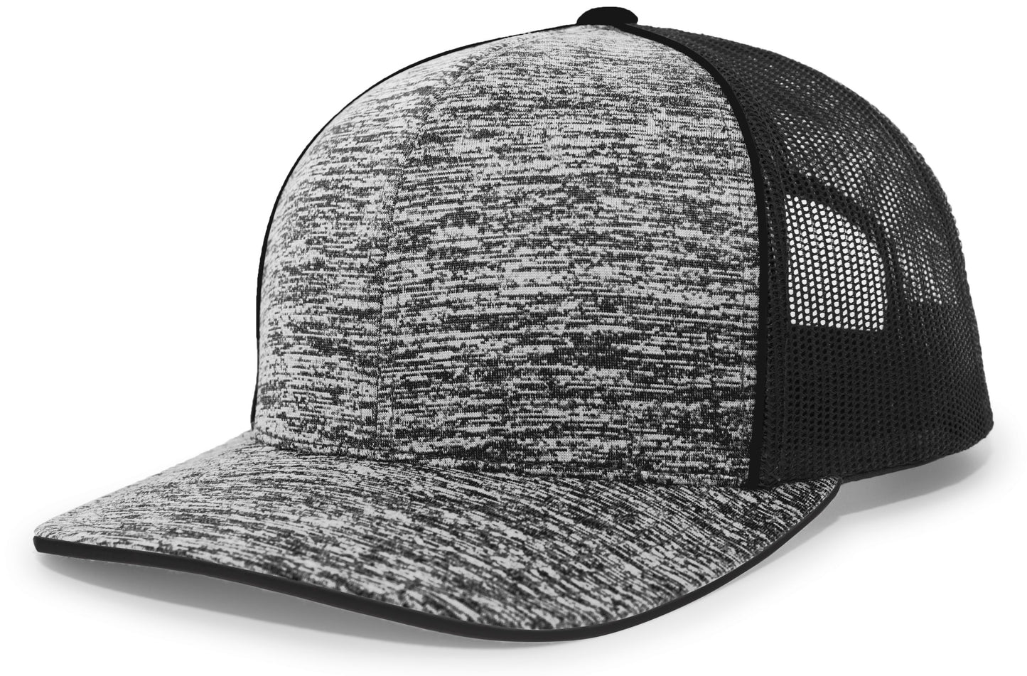 AGGRESSIVE HEATHER TRUCKER SNAPBACK CAP