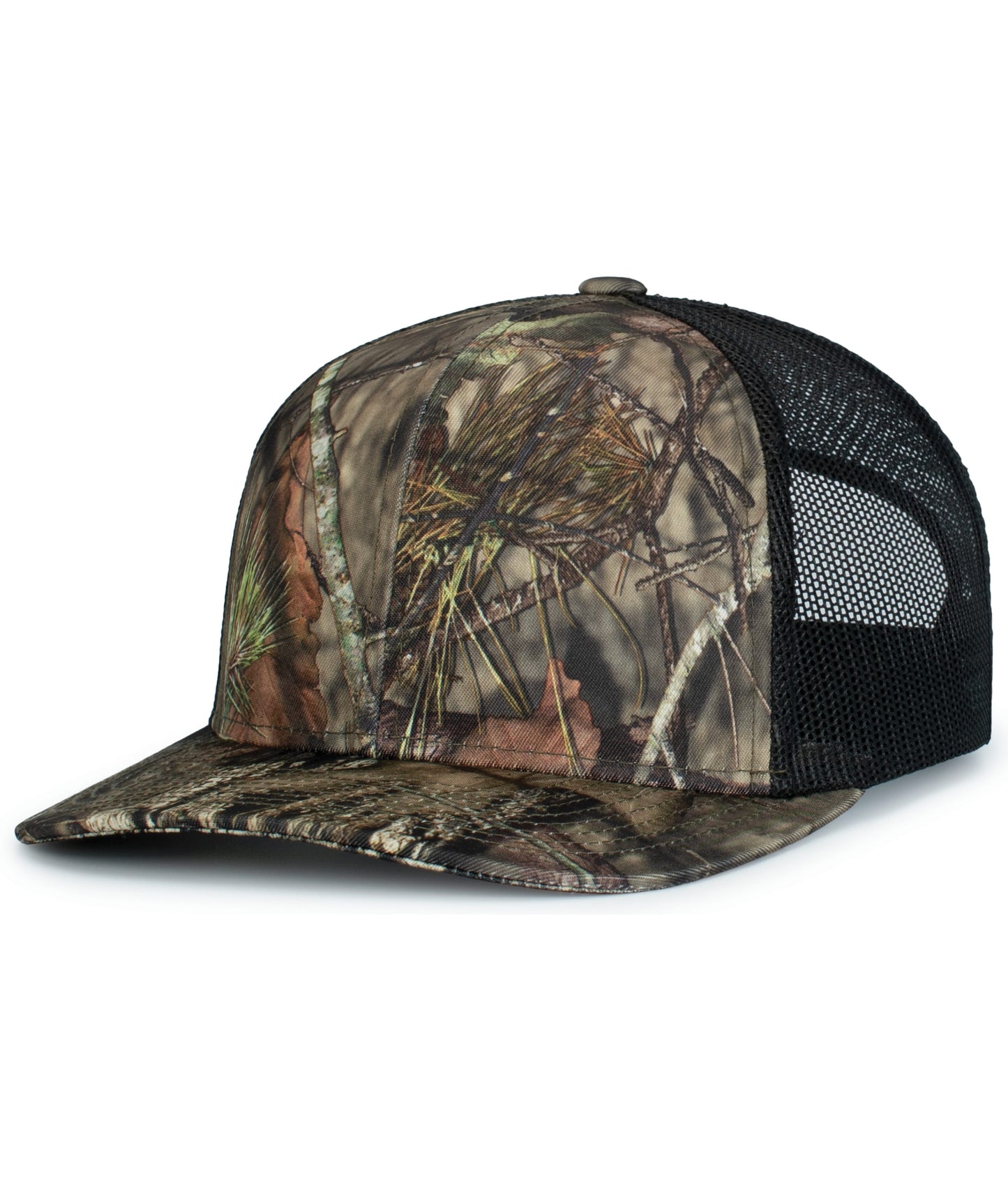 CAMO SNAPBACK TRUCKER CAP