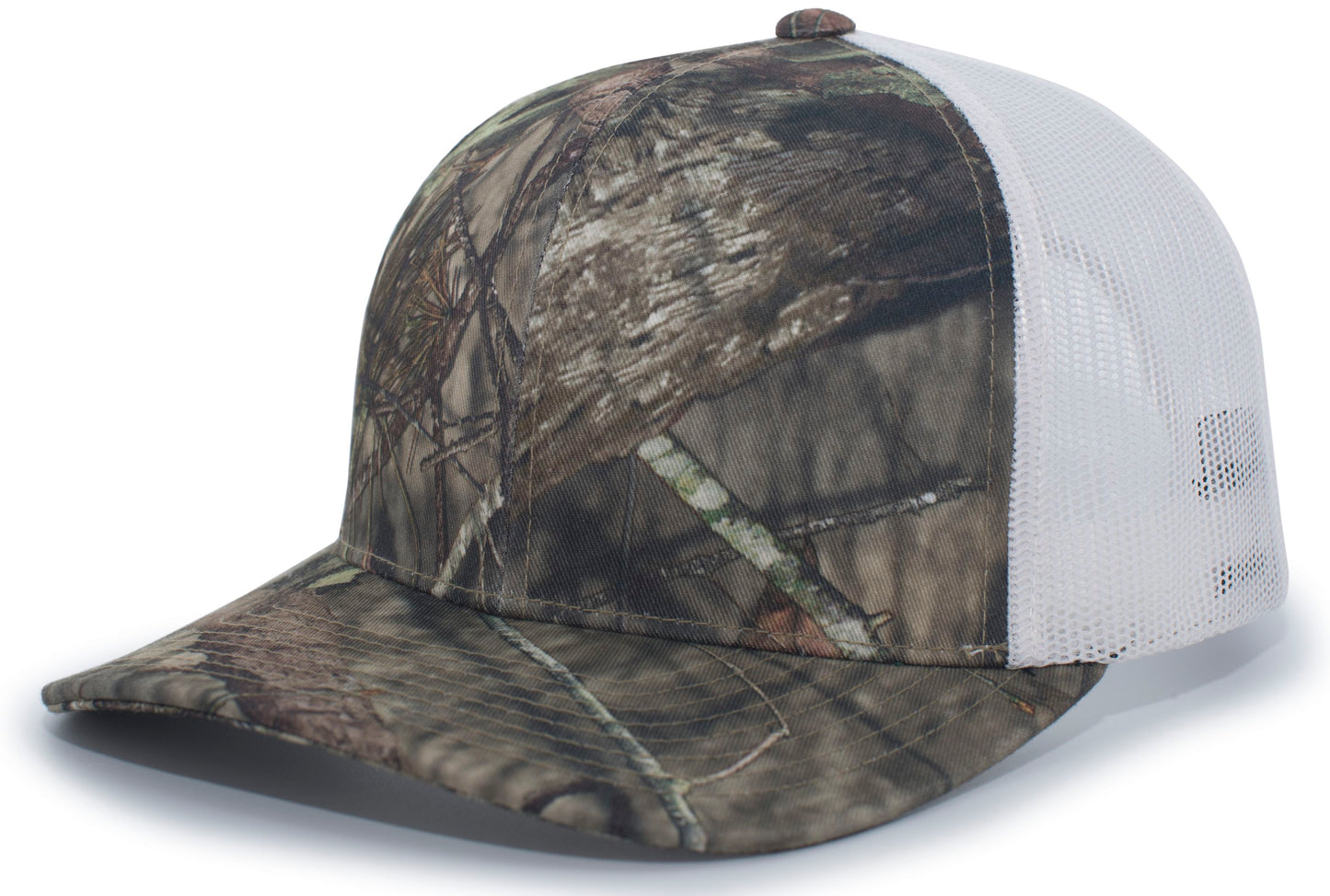 CAMO SNAPBACK TRUCKER CAP