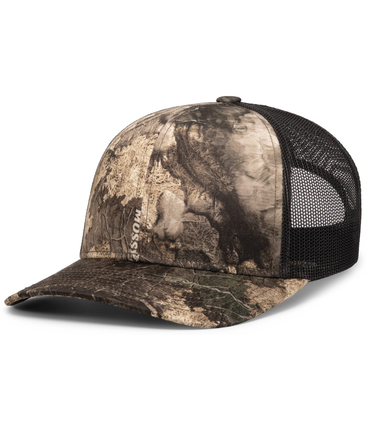 CAMO SNAPBACK TRUCKER CAP