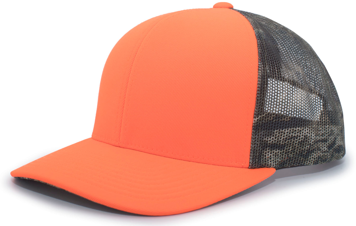 CAMO SNAPBACK TRUCKER CAP