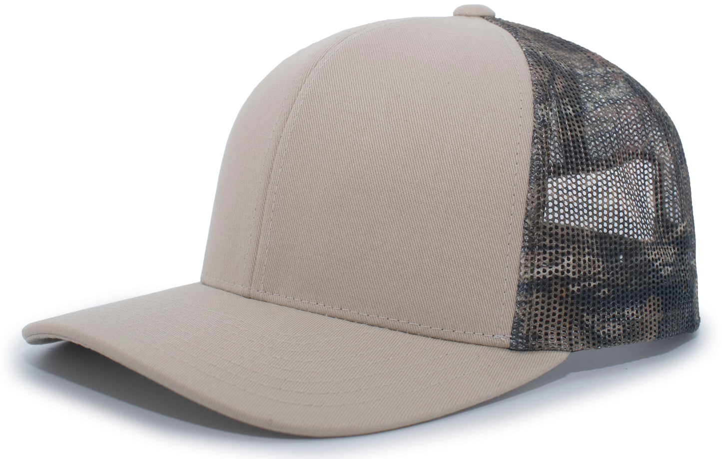 CAMO SNAPBACK TRUCKER CAP