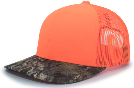 CAMO SNAPBACK TRUCKER CAP