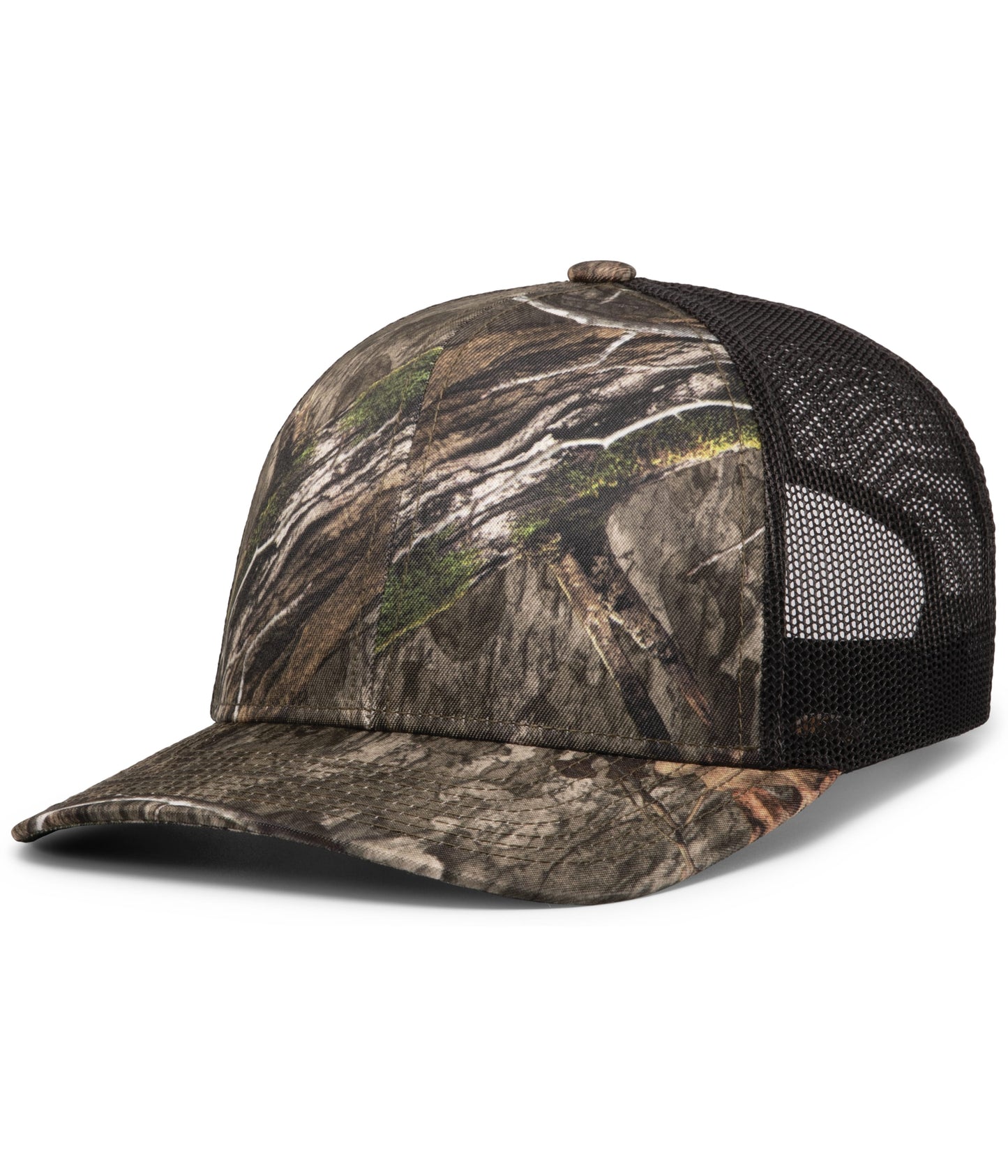CAMO SNAPBACK TRUCKER CAP