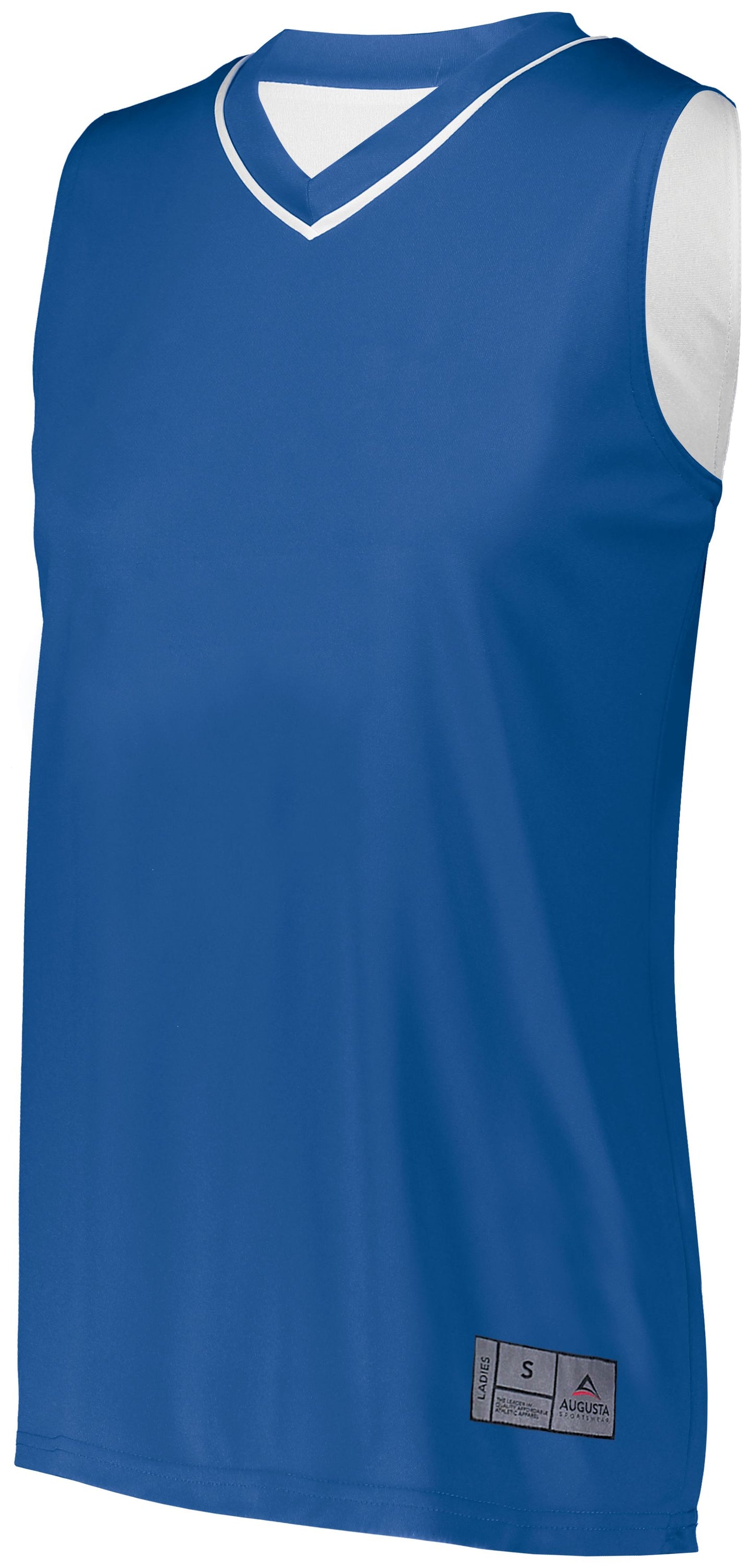 LADIES REVERSIBLE TWO-COLOR JERSEY