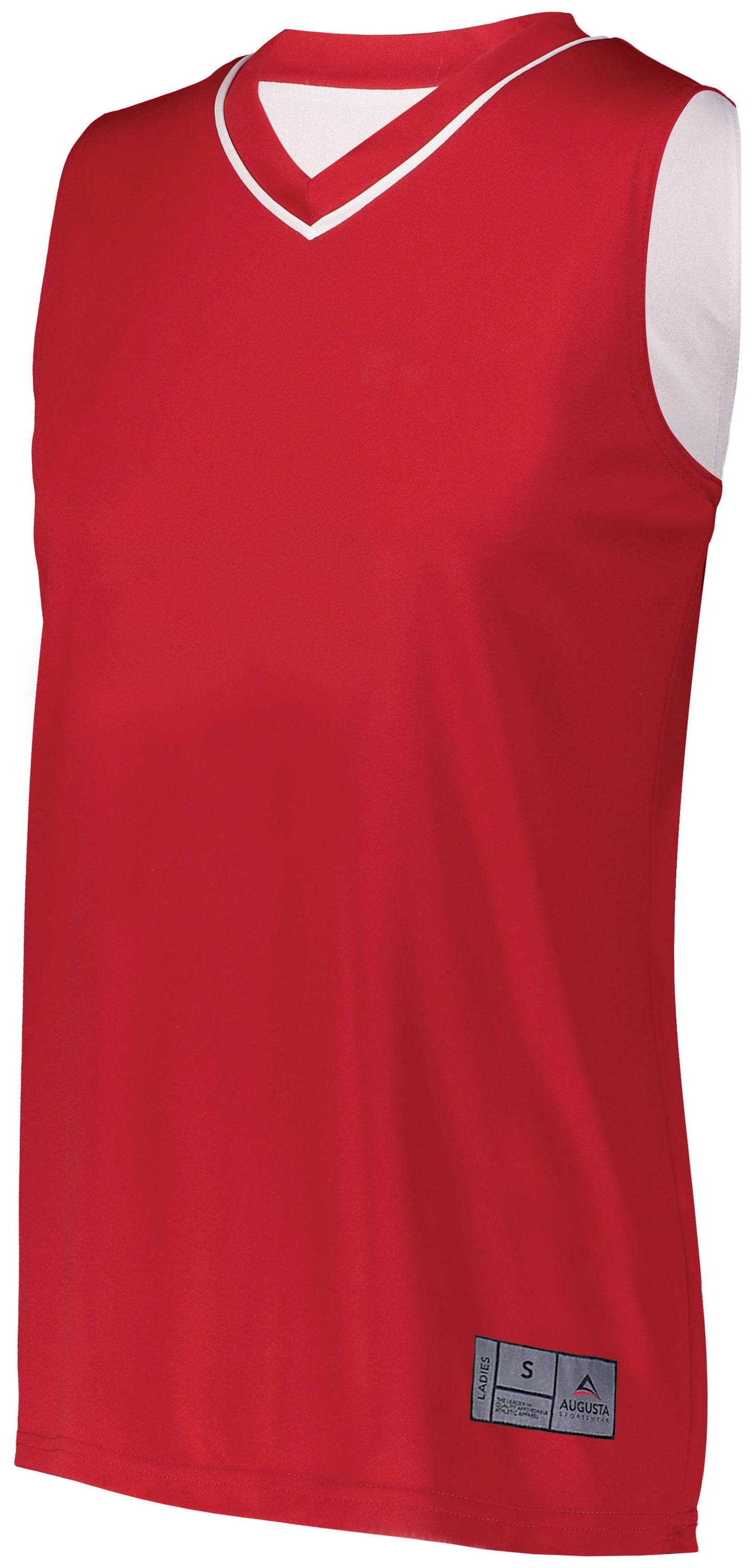LADIES REVERSIBLE TWO-COLOR JERSEY