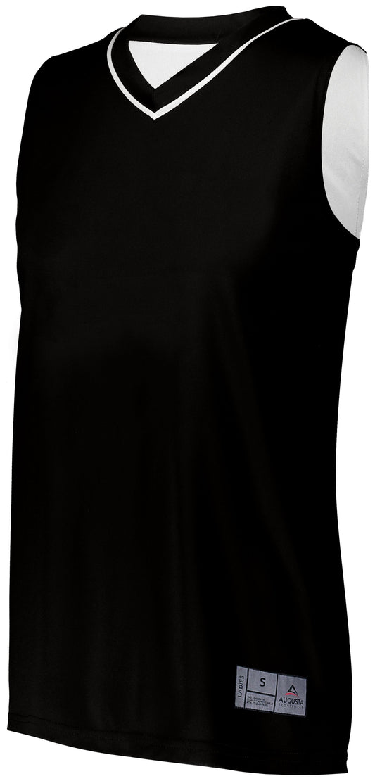 LADIES REVERSIBLE TWO-COLOR JERSEY